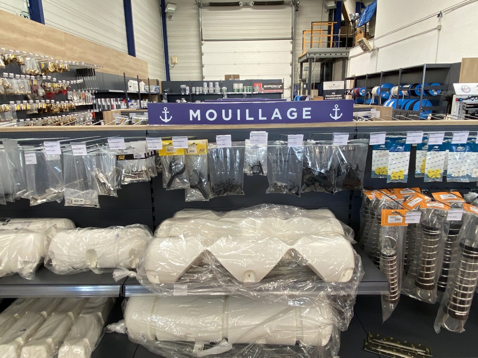 Rayon Mouillage — Magasin Cabesto Clinique du Bateau Saint-Cyprien