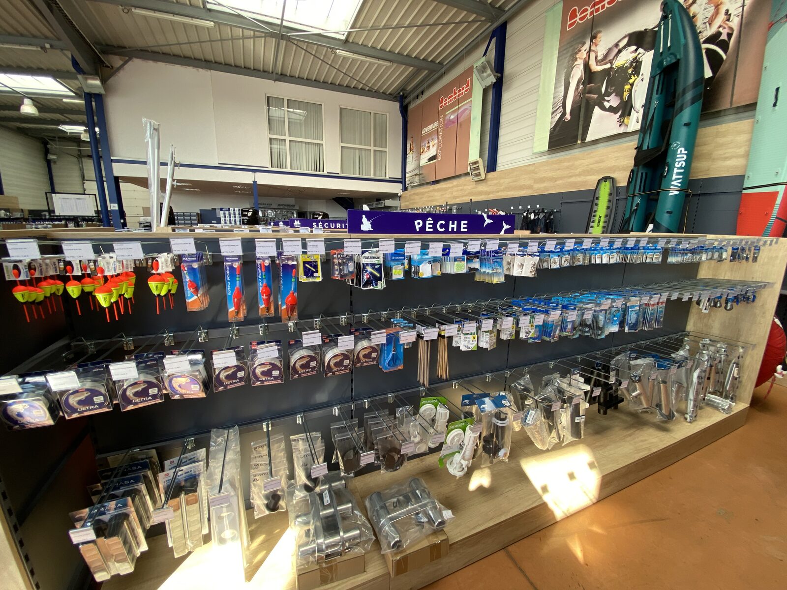 Rayon Pêche — Magasin Cabesto Clinique du Bateau Saint-Cyprien